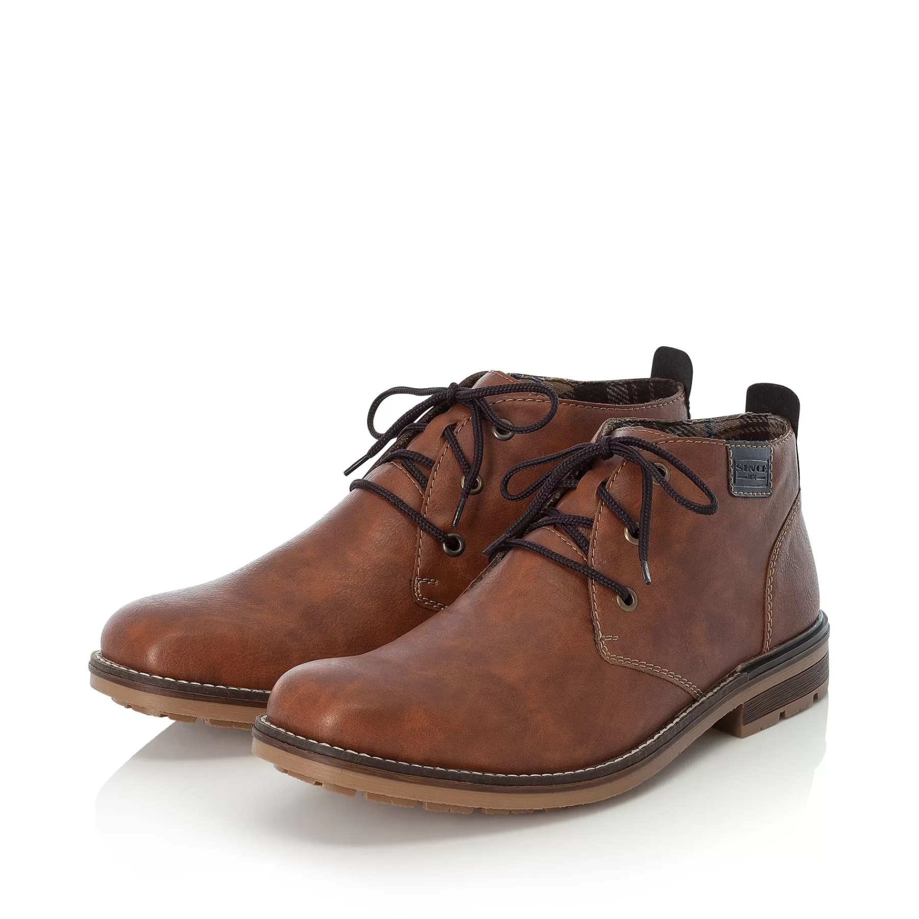 Sale Sznurowane Buty Meskie W Kolorze Karmelowo-Brazowym Meskie Niskie Buty I Kapcie