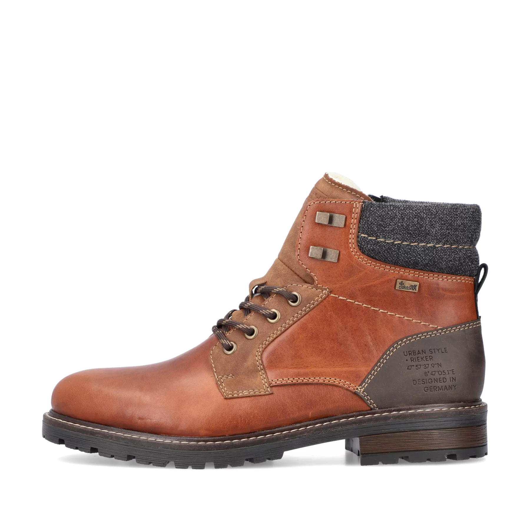 Cheap Sznurowane Buty Meskie W Kolorze Karmelowo-Brazowym Meskie Buty