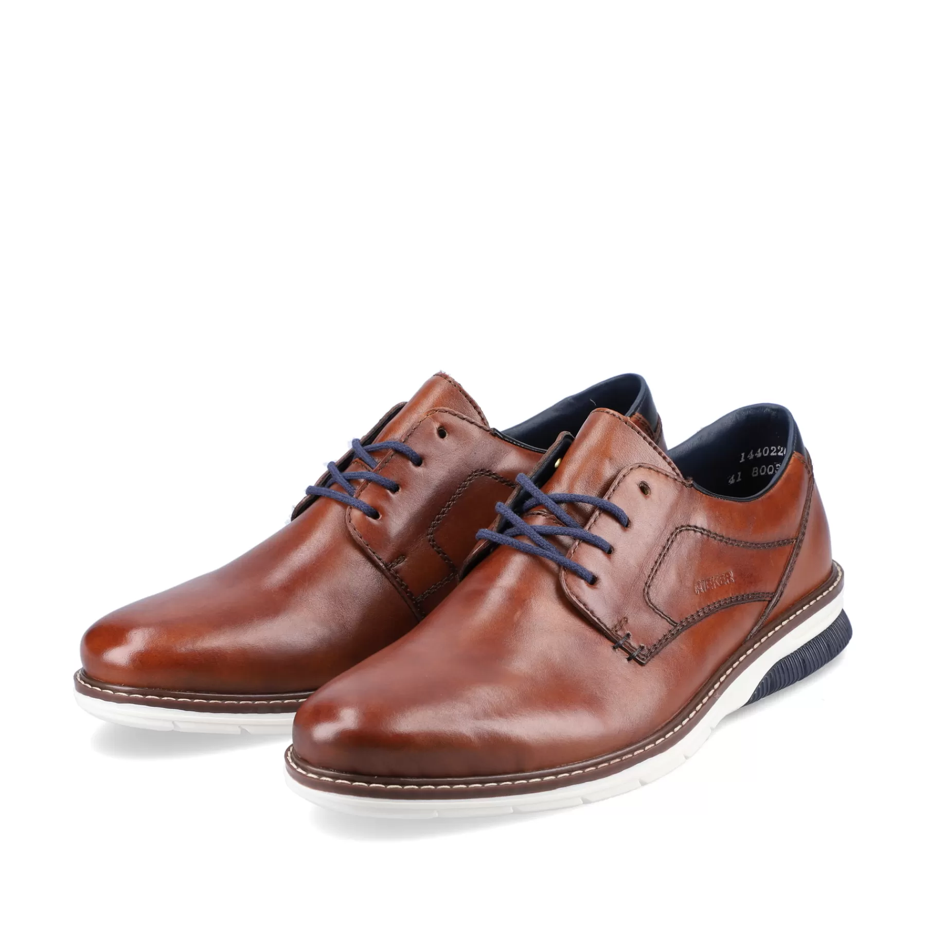 Flash Sale Sznurowane Buty Meskie W Kolorze Kasztanowo-Brazowym Meskie Niskie Buty I Kapcie