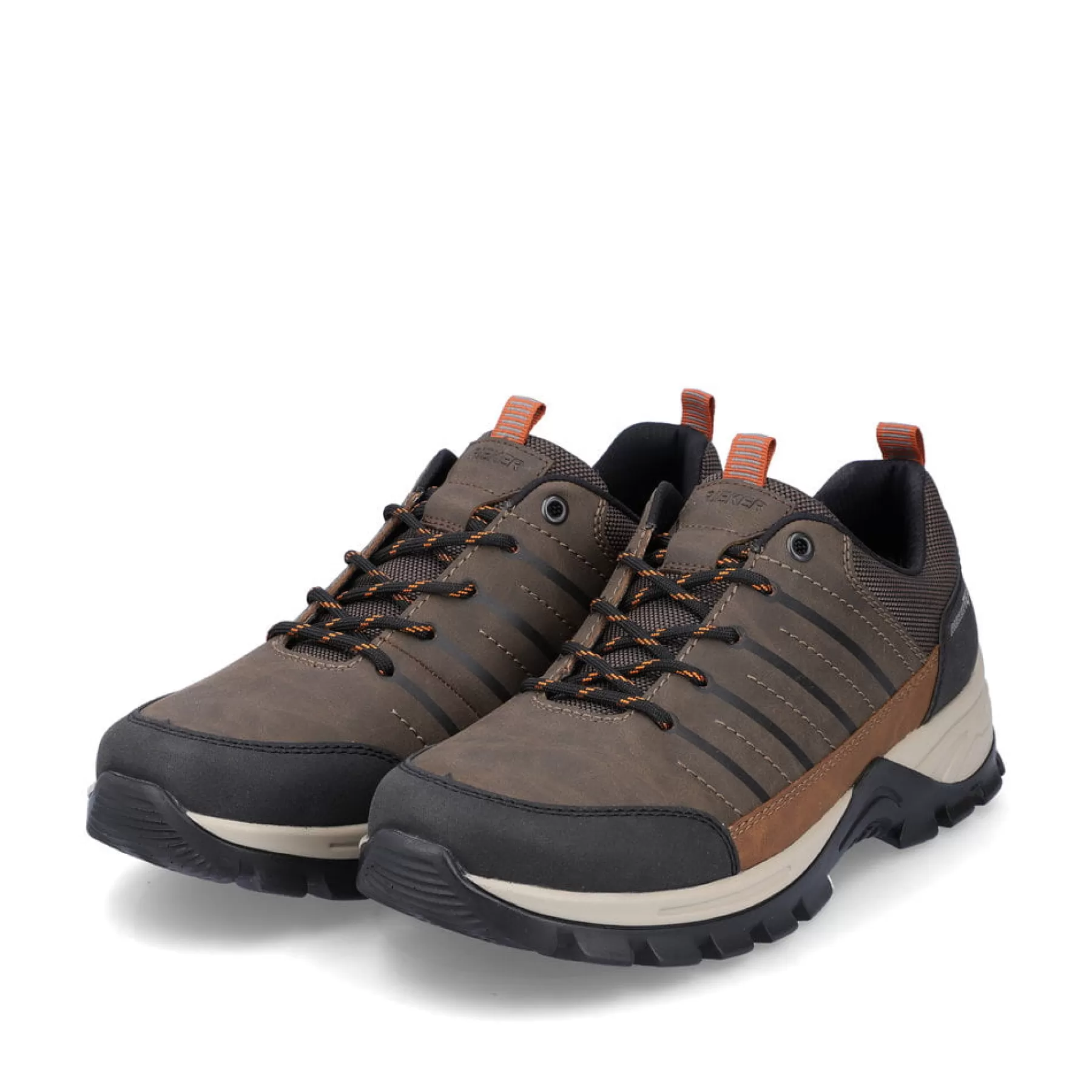 Fashion Sznurowane Buty Meskie W Kolorze Kasztanowo-Brazowym Meskie Niskie Buty I Kapcie