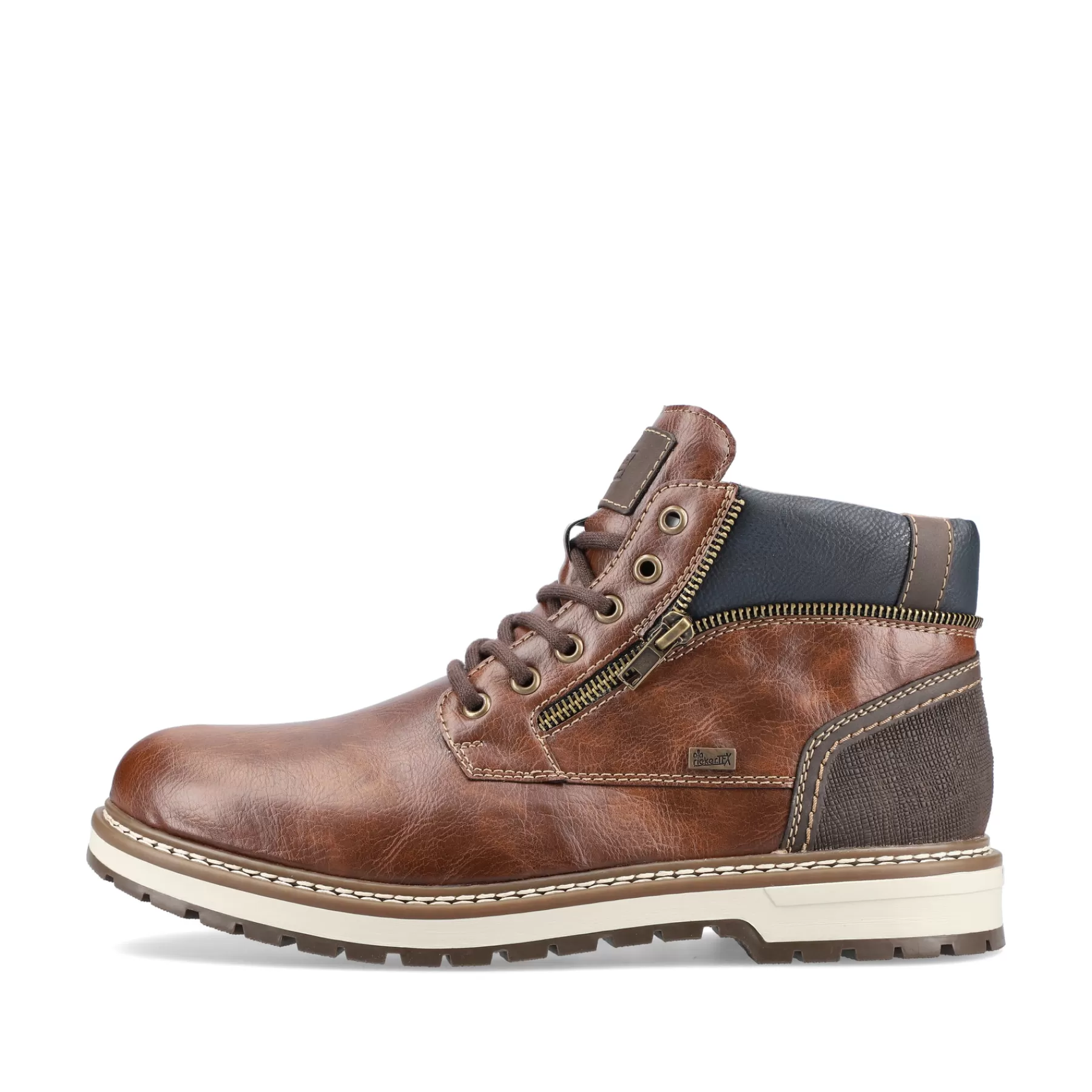 Shop Sznurowane Buty Meskie W Kolorze Kasztanowo-Brazowym Meskie Buty