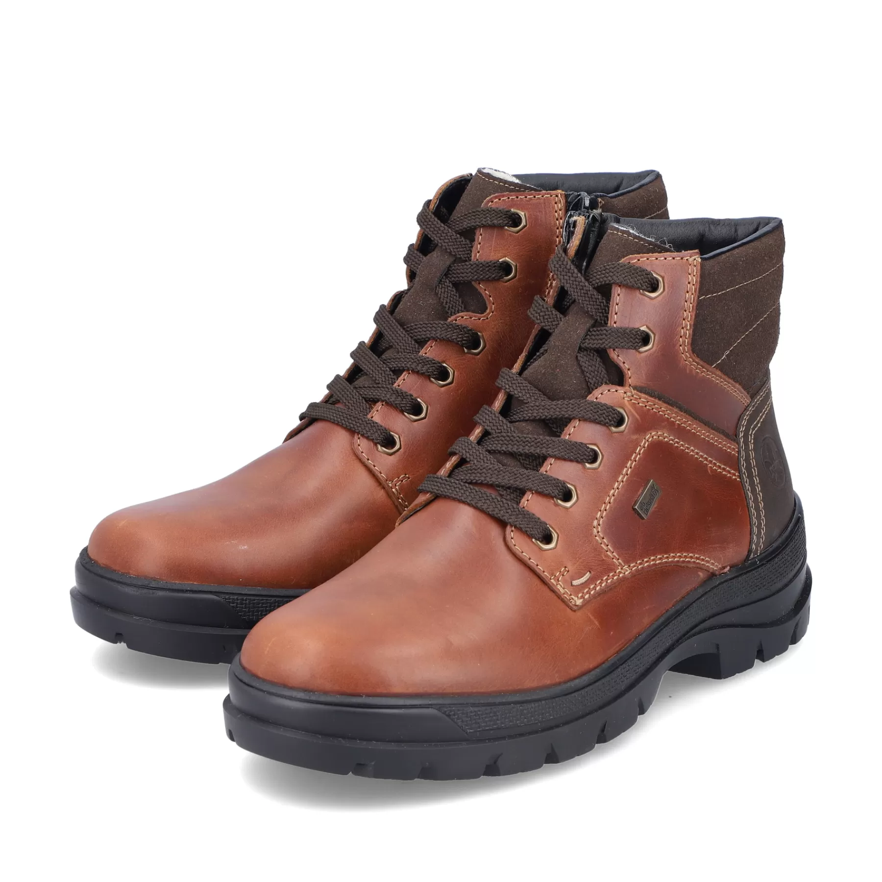 Best Sale Sznurowane Buty Meskie W Kolorze Kasztanowo-Brazowym Meskie Buty