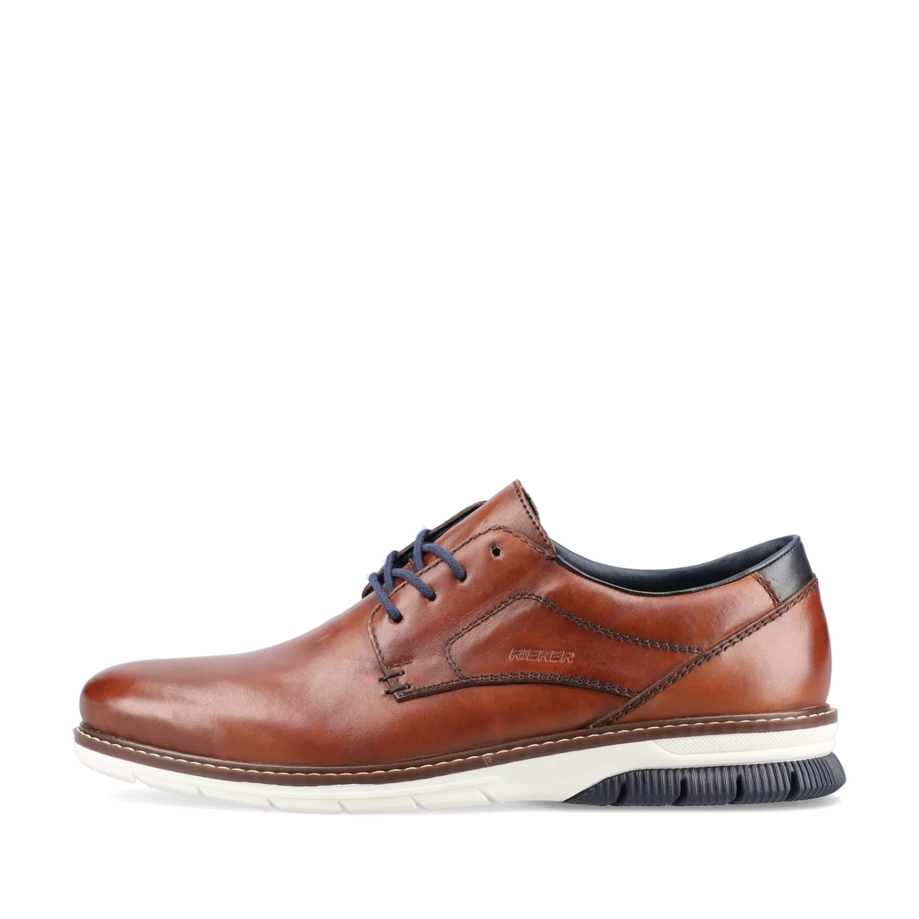 Flash Sale Sznurowane Buty Meskie W Kolorze Kasztanowo-Brazowym Meskie Niskie Buty I Kapcie