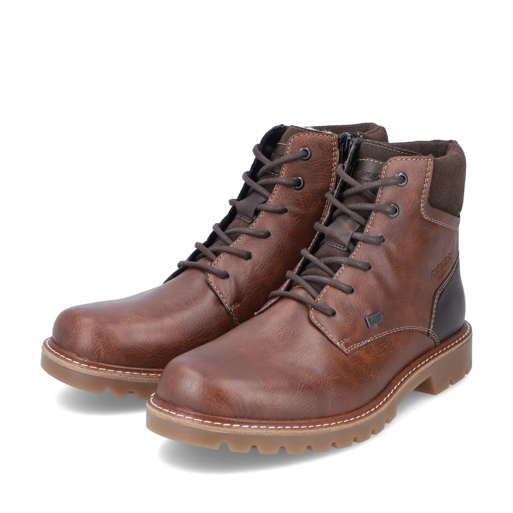 Fashion Sznurowane Buty Meskie W Kolorze Kasztanowo-Brazowym Meskie Buty
