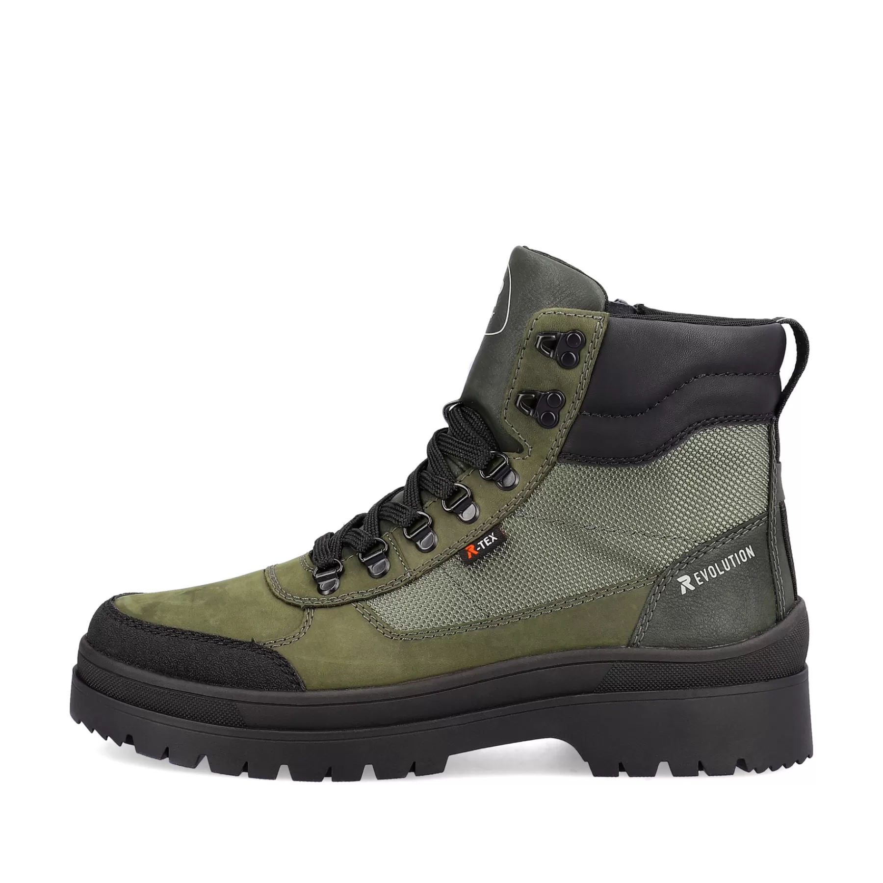 New Sznurowane Buty Meskie W Kolorze Khaki Meskie Buty