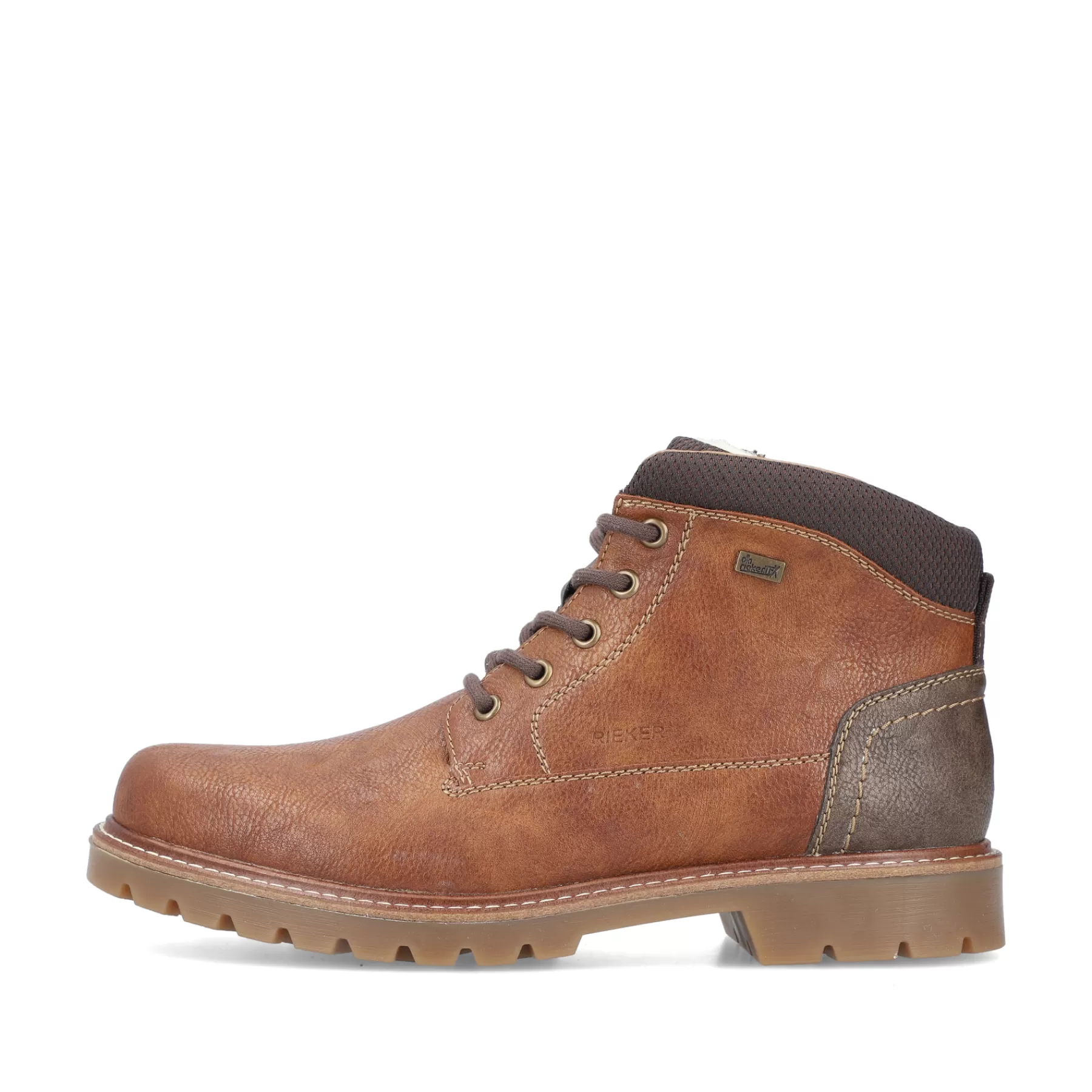 New Sznurowane Buty Meskie W Kolorze Nugatowo-Brazowym Meskie Buty