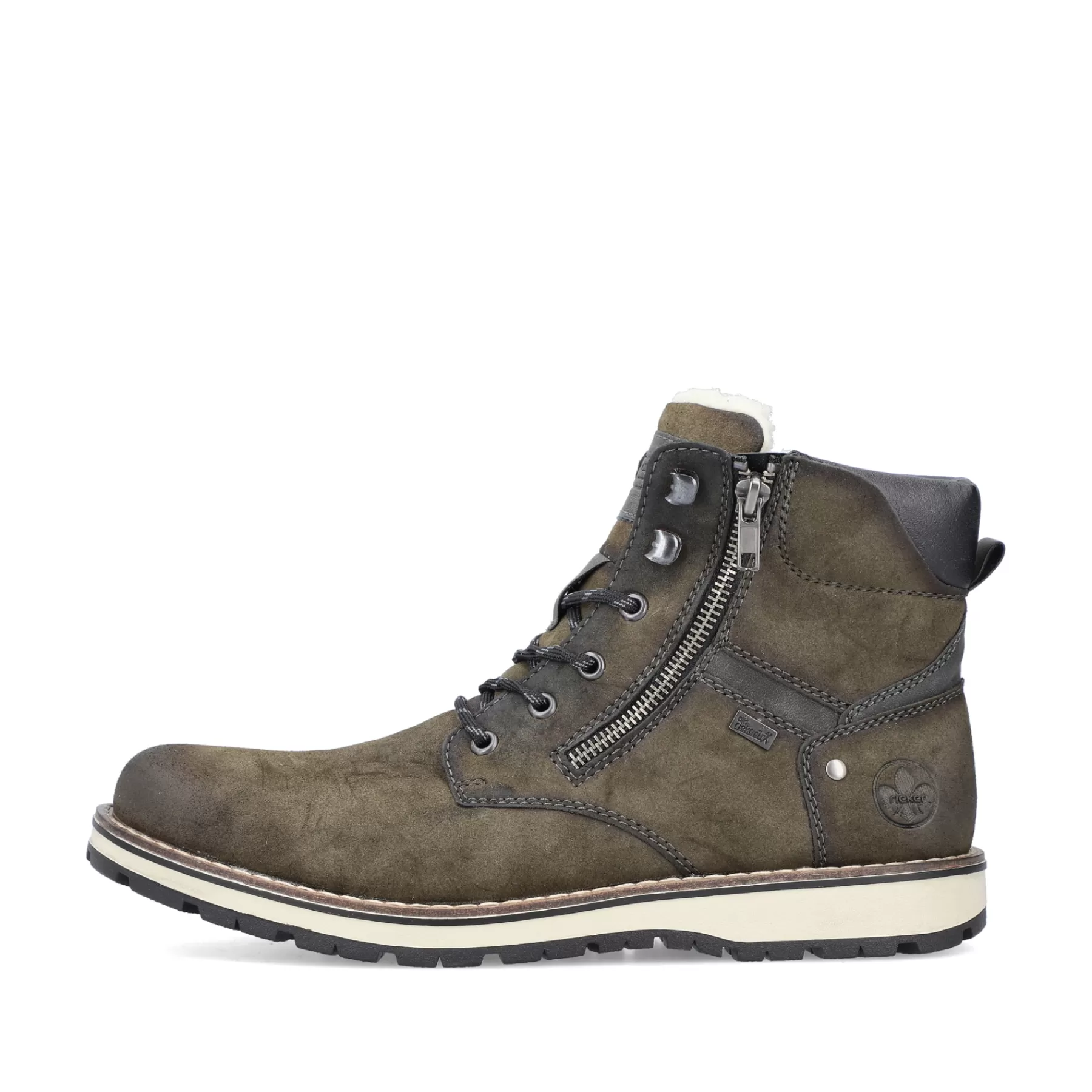 Sale Sznurowane Buty Meskie W Kolorze Oliwkowym Meskie Buty