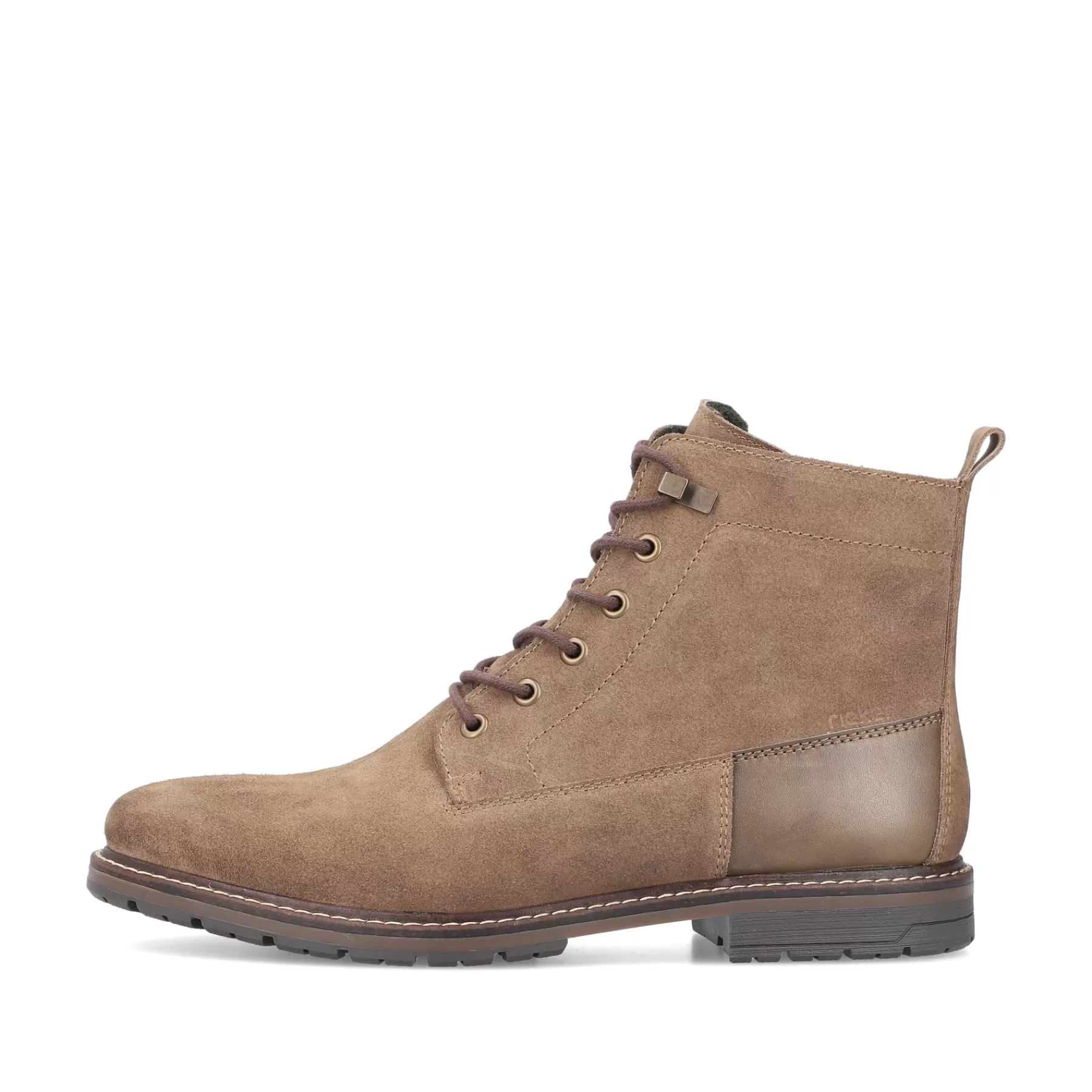 Fashion Sznurowane Buty Meskie W Kolorze Piaskowo-Brazowym Meskie Buty
