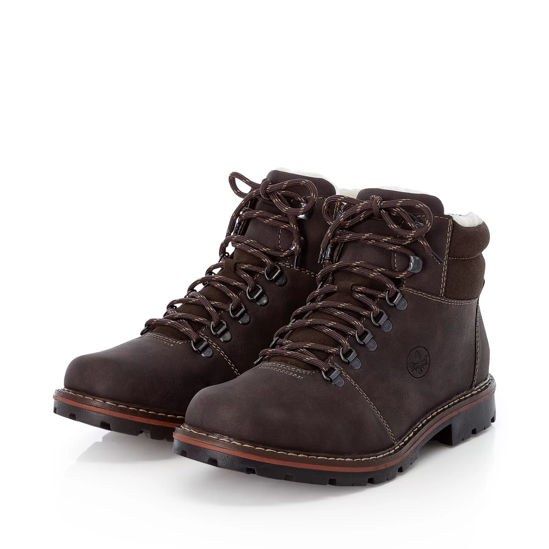 Online Sznurowane Buty Meskie W Kolorze Tabaczno-Brazowym Meskie Buty