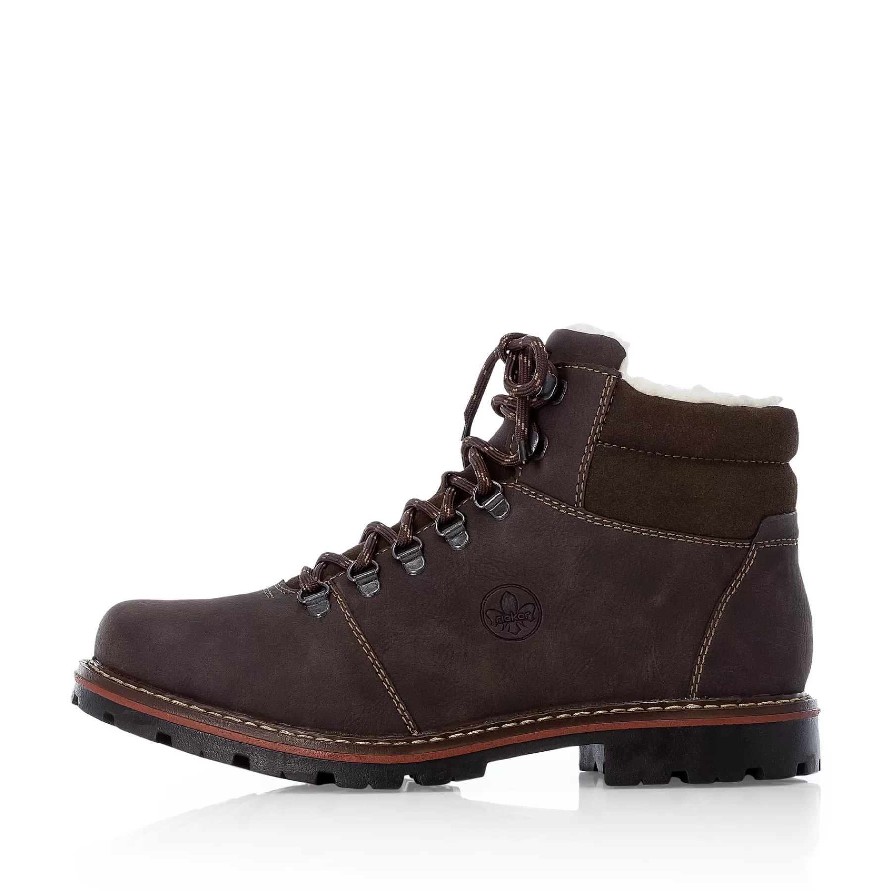 Online Sznurowane Buty Meskie W Kolorze Tabaczno-Brazowym Meskie Buty