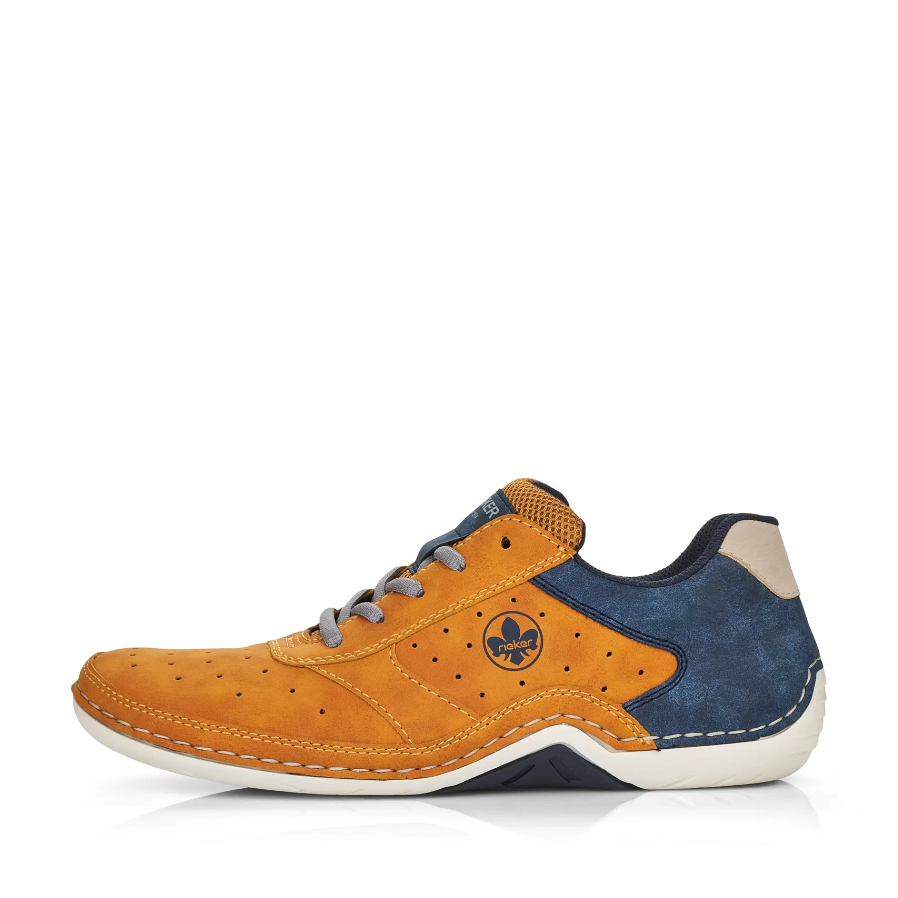 Sale Sznurowane Buty Meskie W Kolorze Zlotym Zolto-Niebieskim Meskie Niskie Buty I Kapcie